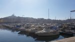 Etliche Boote liegen im alten Hafen von Marseille und sorgen so für eine traumhafte Aussicht.
